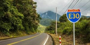 Conduciendo en Ecuador