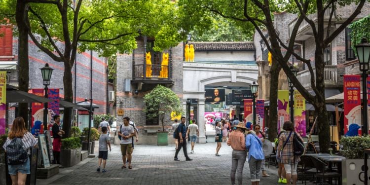 neighbourhood in Shanghai