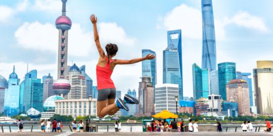 Outdoor and indoor activities in Shanghai