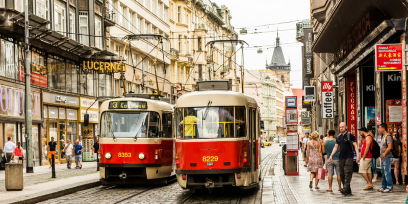 Transportes en Praga