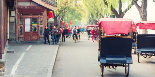 I mezzi di trasporto in Cina