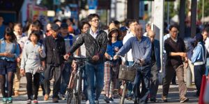 The work culture in Tokyo