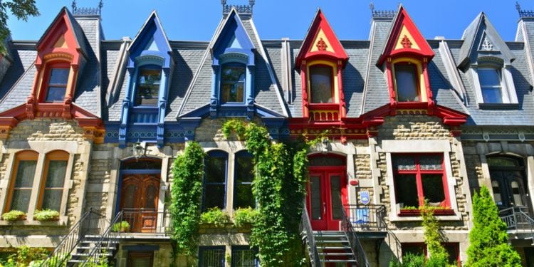 The real estate in Montreal 