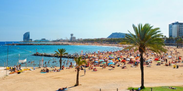plages a Barcelone