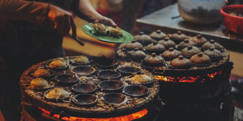 The food scene in Hanoi