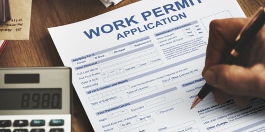 Work permit for Mauritius