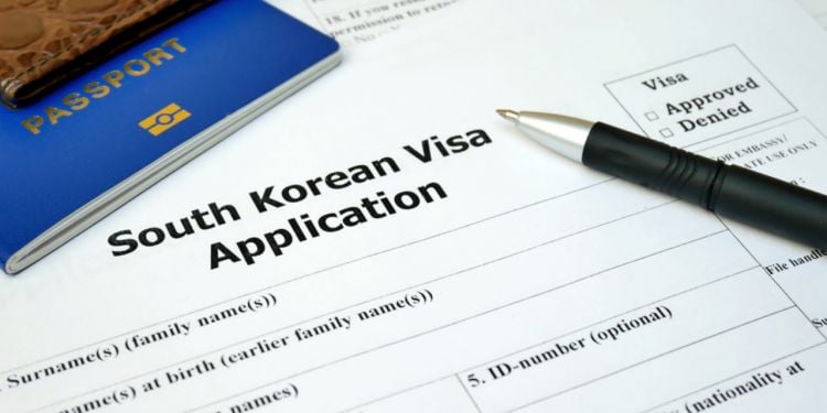 Short-term visas for South Korea