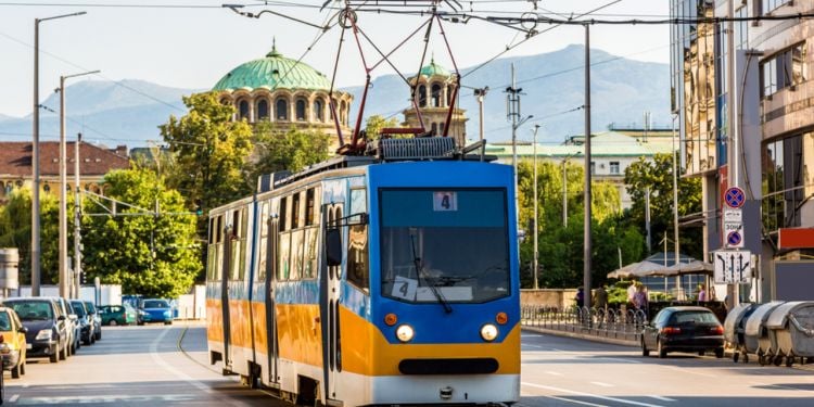 Moyens de transport à Sofia