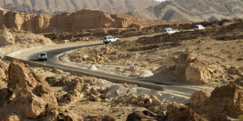 Driving in Tunisia