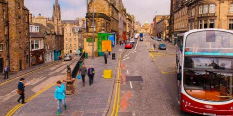 Travelling around Edinburgh