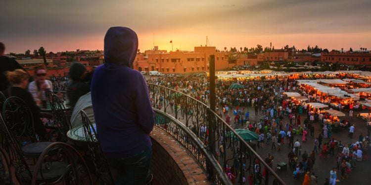 people in Marrakesh