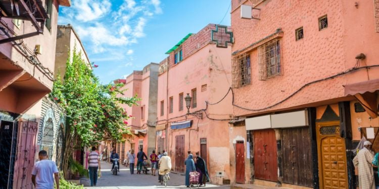 quartier a Marrakech