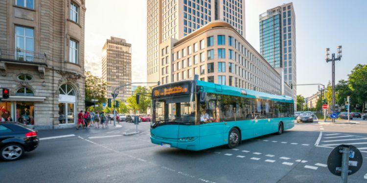 bus in Frankfurt