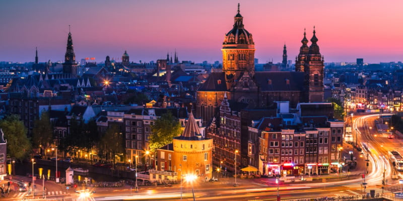 Amsterdam by night