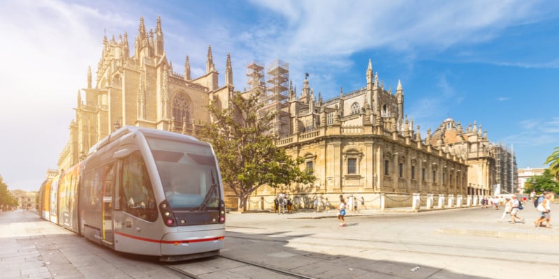 Seville metro