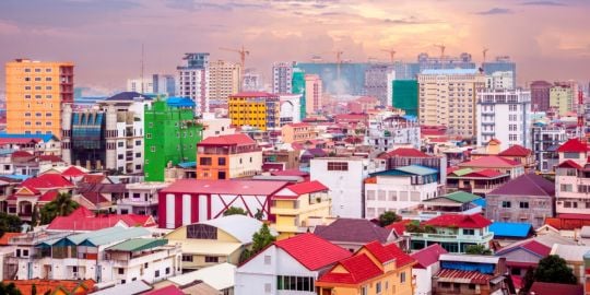 Popular neighbourhoods in Phnom Penh