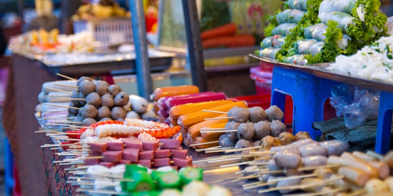 street food in Phnom Penh