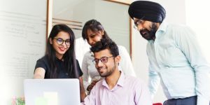 The work culture in New Delhi