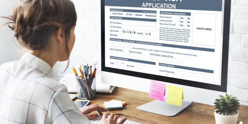 visa application