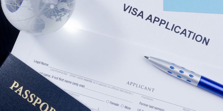 visa application form