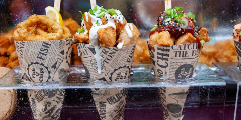 street food in London