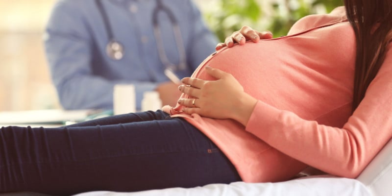 pregnant woman