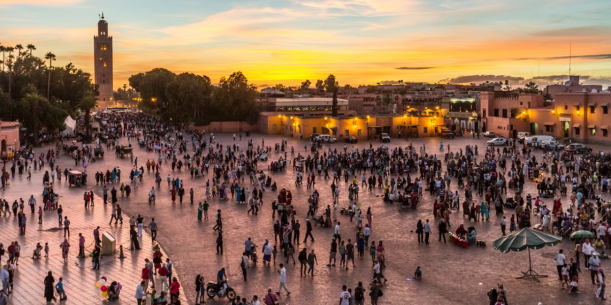 people in Marrakech