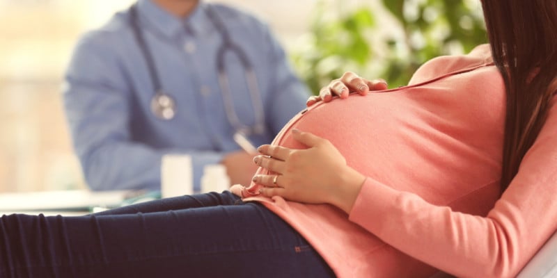pregnant woman