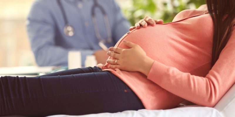 pregnant woman