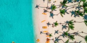 Alojamiento y vida en el costa noreste de la República Dominicana