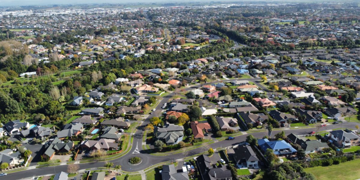 aerial view of Hamilton