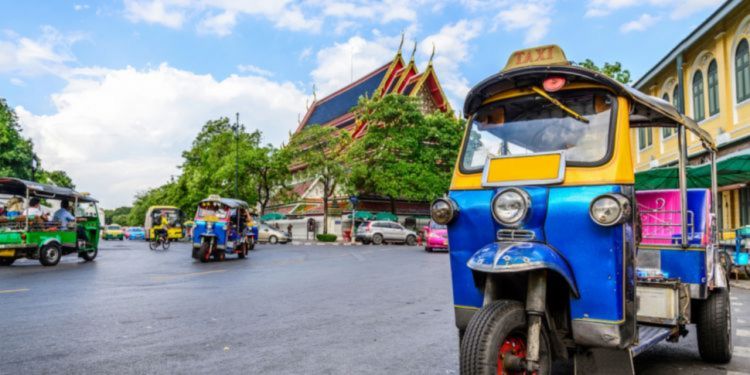 mezzi di trasporto in Thailandia