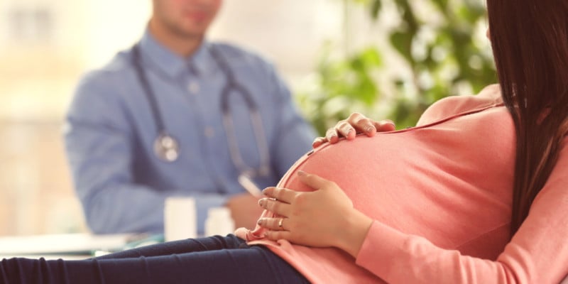 pregnant woman