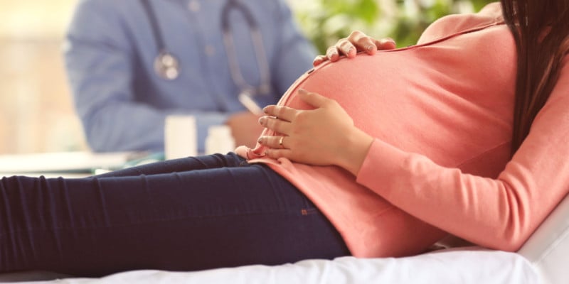 pregnant woman