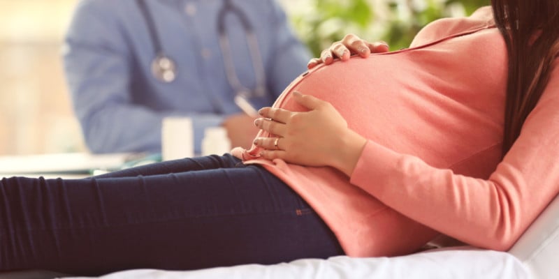 pregnant woman