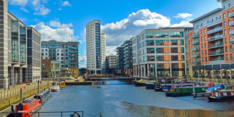 modern houses in Leeds