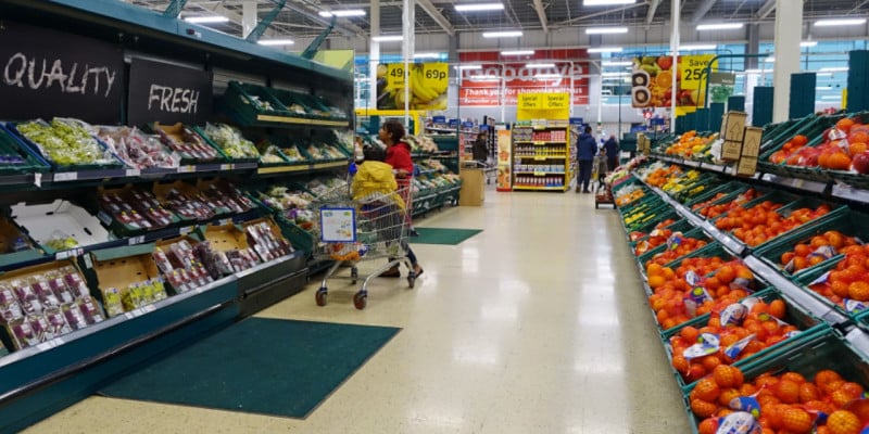 Supermarket in London