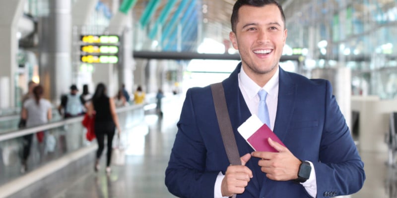 Homme expatrié