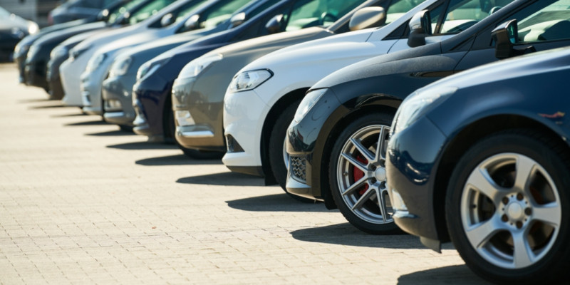 fleet of cars