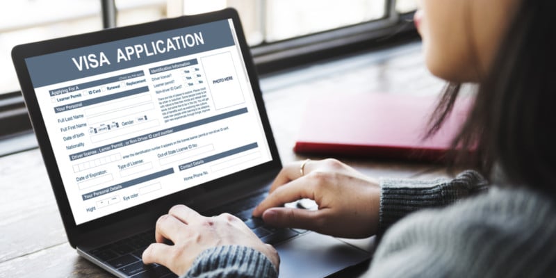 visa application
