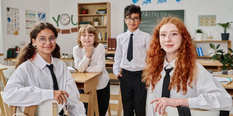 international school students