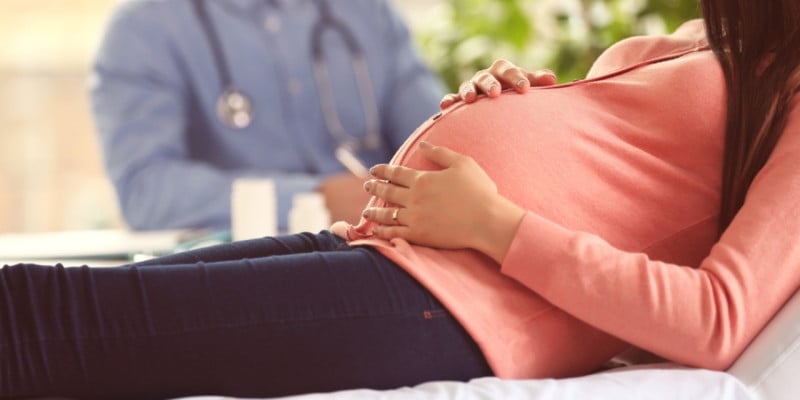 pregnant woman