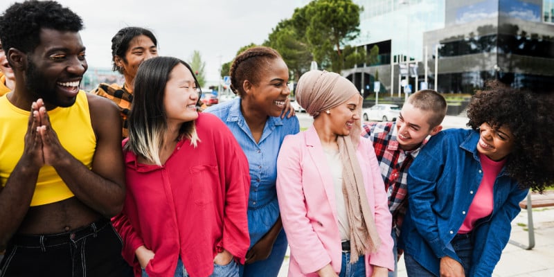 diverse people