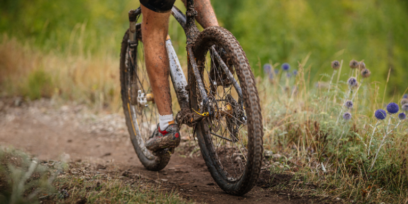 mountain biking