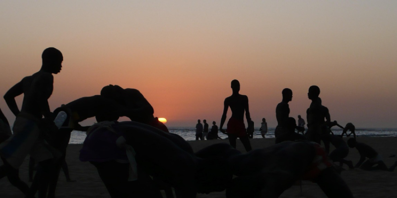 Deportes y lucha en Dakar