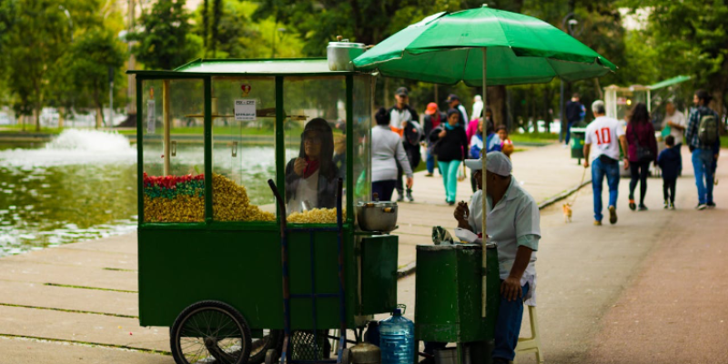 streetfood in Bogota