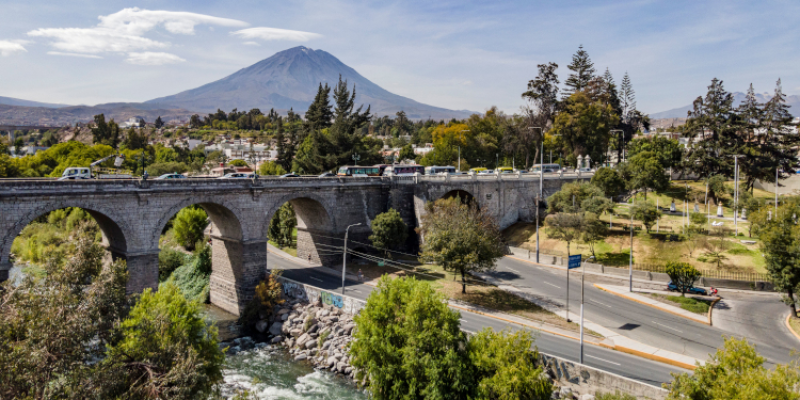 Working in Arequipa