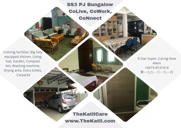 Stanze intermedie del bungalow SS3 Coliving in affitto da RM800pm, ...
