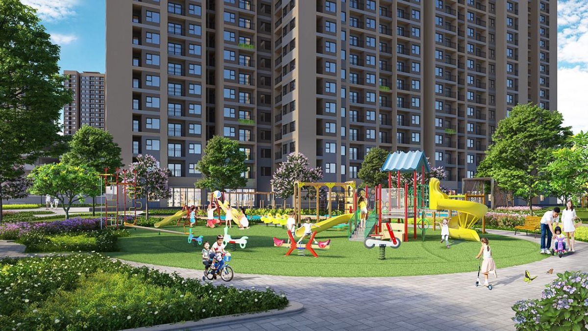 Infinity swimming pool view apartment in vinhomes ocean park hanoi