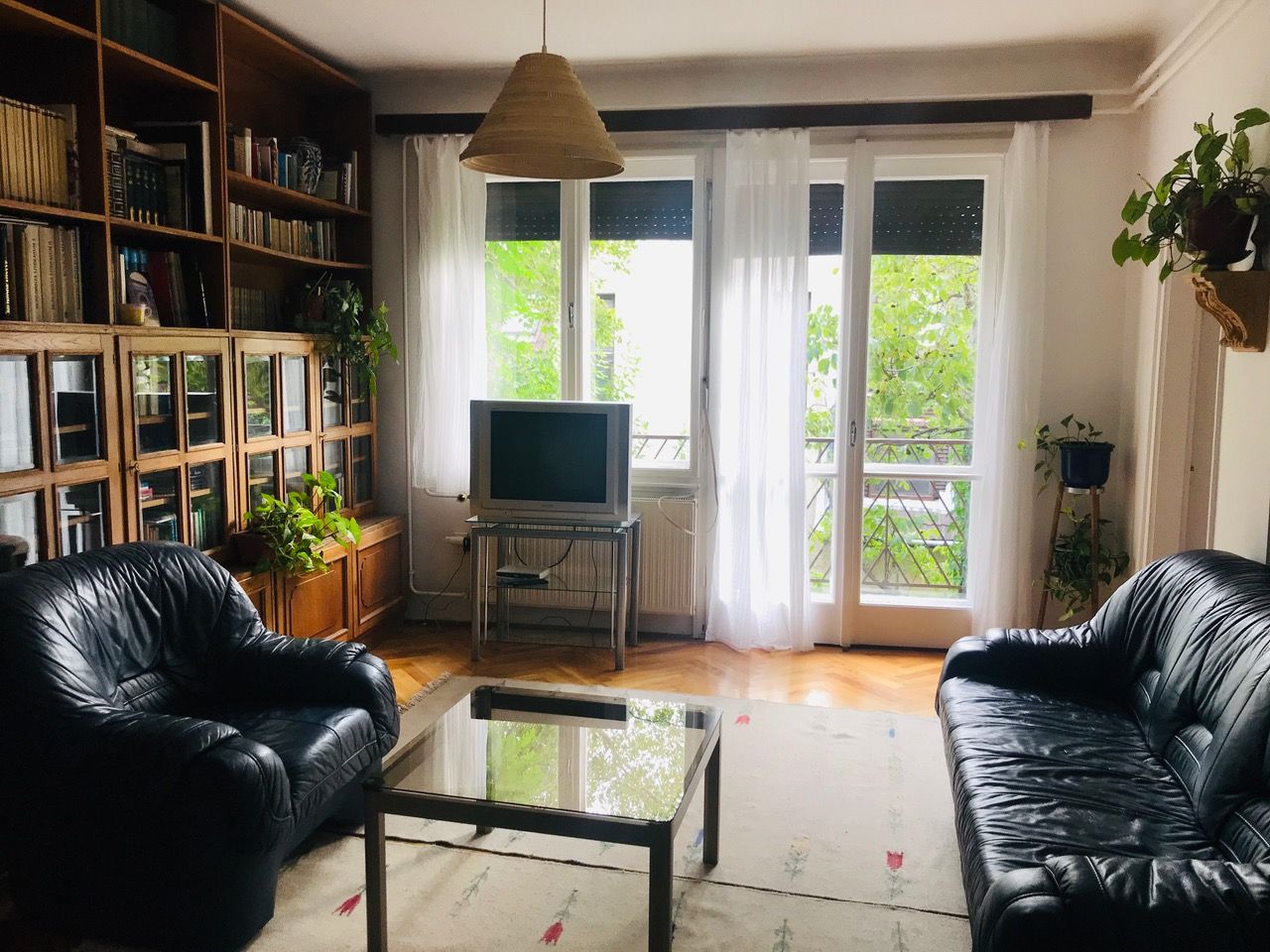 A bright and spacious apartment is for rent at the foot of the Castle Wall